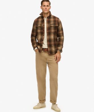 Camisa oversize de lana Miller