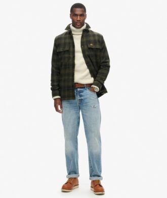 Camisa oversize de lana Miller