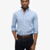 Camisa Oxford de manga larga