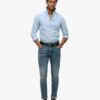 Camisa Oxford de manga larga