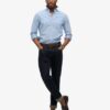 Camisa Oxford de manga larga