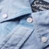 Camisa Oxford de manga larga