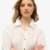 Camisas boyfriend informales de lino