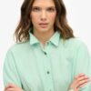 Camisas boyfriend informales de lino