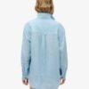 Camisas boyfriend informales de lino