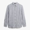 Camisas boyfriend informales de lino