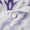 Camisas de lino estampadas con cuello abierto