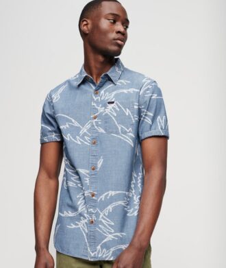 Camisas de manga corta Vintage Loom
