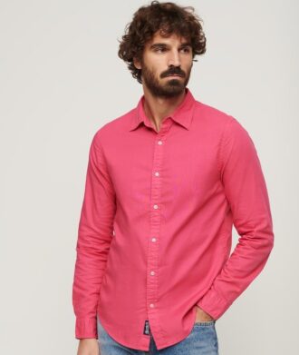 Camisas de manga larga de Organic Cotton sobreteñidas