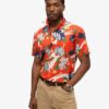Camisas hawaianas de manga corta