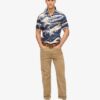 Camisas hawaianas de manga corta