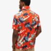 Camisas hawaianas de manga corta