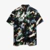 Camisas hawaianas de manga corta