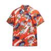 Camisas hawaianas de manga corta