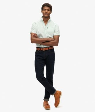 Camisas Oxford de manga corta