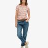 Camiseta ajustada a rayas con el logotipo Essential