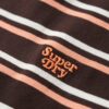 Camiseta ajustada a rayas con el logotipo Essential