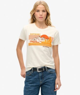 Camiseta ajustada a rayas Outdoor