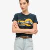 Camiseta ajustada a rayas Outdoor