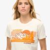 Camiseta ajustada a rayas Outdoor