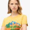 Camiseta ajustada a rayas Outdoor