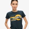 Camiseta ajustada a rayas Outdoor