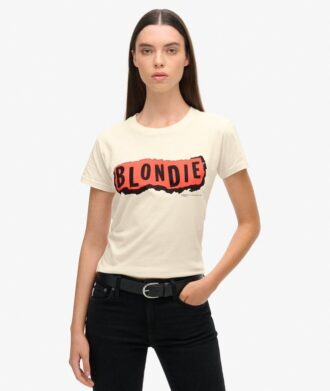Camiseta ajustada Blondie X Superdry