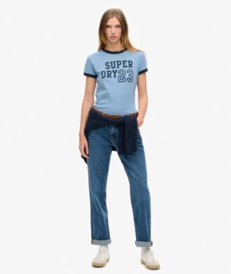 Camiseta ajustada con cuello redondo Athletic Essentials