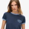 Camiseta ajustada con cuello redondo Athletic Essentials