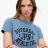Camiseta ajustada con estampado de Athletic Essentials