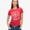 Camiseta ajustada con estampado en relieve
