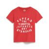 Camiseta ajustada con estampado en relieve