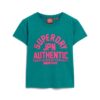 Camiseta ajustada con estampado Puff