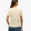 Camiseta ajustada con logo Vintage en neón