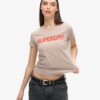 Camiseta ajustada con logotipo de ropa deportiva