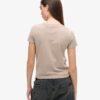 Camiseta ajustada con logotipo de ropa deportiva