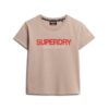 Camiseta ajustada con logotipo de ropa deportiva