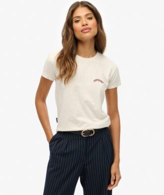 Camiseta ajustada con logotipo Essential