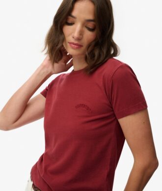 Camiseta ajustada con logotipo Essential