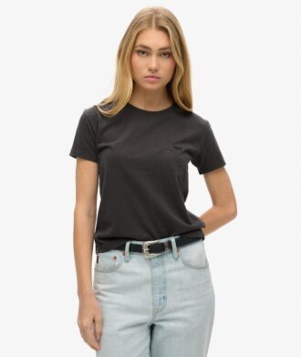 Camiseta ajustada con logotipo Essential