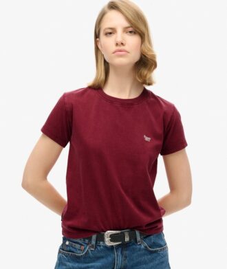 Camiseta ajustada con logotipo Essential