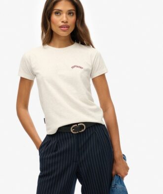 Camiseta ajustada con logotipo Essential