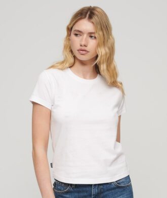 Camiseta ajustada con logotipo Essential