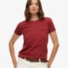 Camiseta ajustada con logotipo Essential