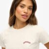 Camiseta ajustada con logotipo Essential