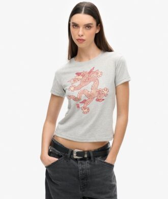 Camiseta ajustada Superdry X Komodo Dragon