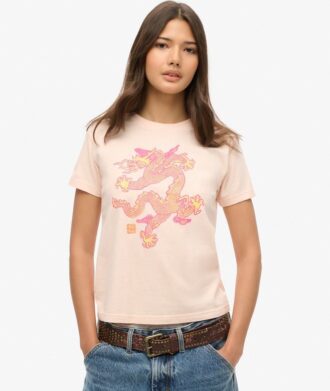 Camiseta ajustada Superdry X Komodo Dragon