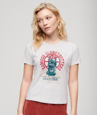 Camiseta ajustada Superdry X Komodo Globetrotter
