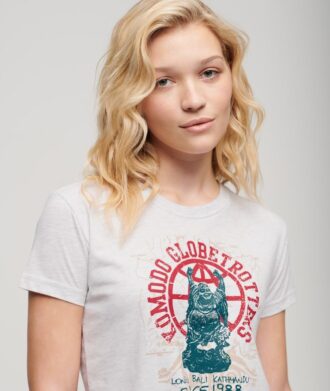 Camiseta ajustada Superdry X Komodo Globetrotter