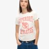 Camiseta ajustada Varsity Flocked